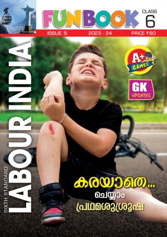 Labour India, Class - 6 ( Kerala Syllabus ), English Medium ( 8 Issues )