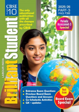 Labour India Brilliant Student (CBSE), Class-10, 4 Issues