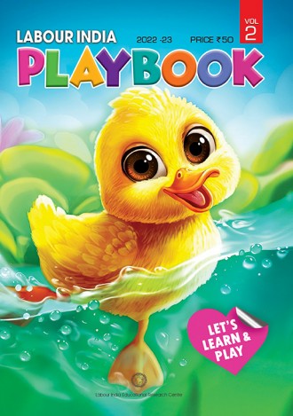 Labour India Play Book (Play school,LKG,UKG)